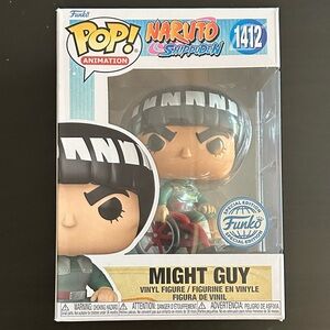 Special Edition Funko Pop Naruto Shippuden #1412 Might Guy